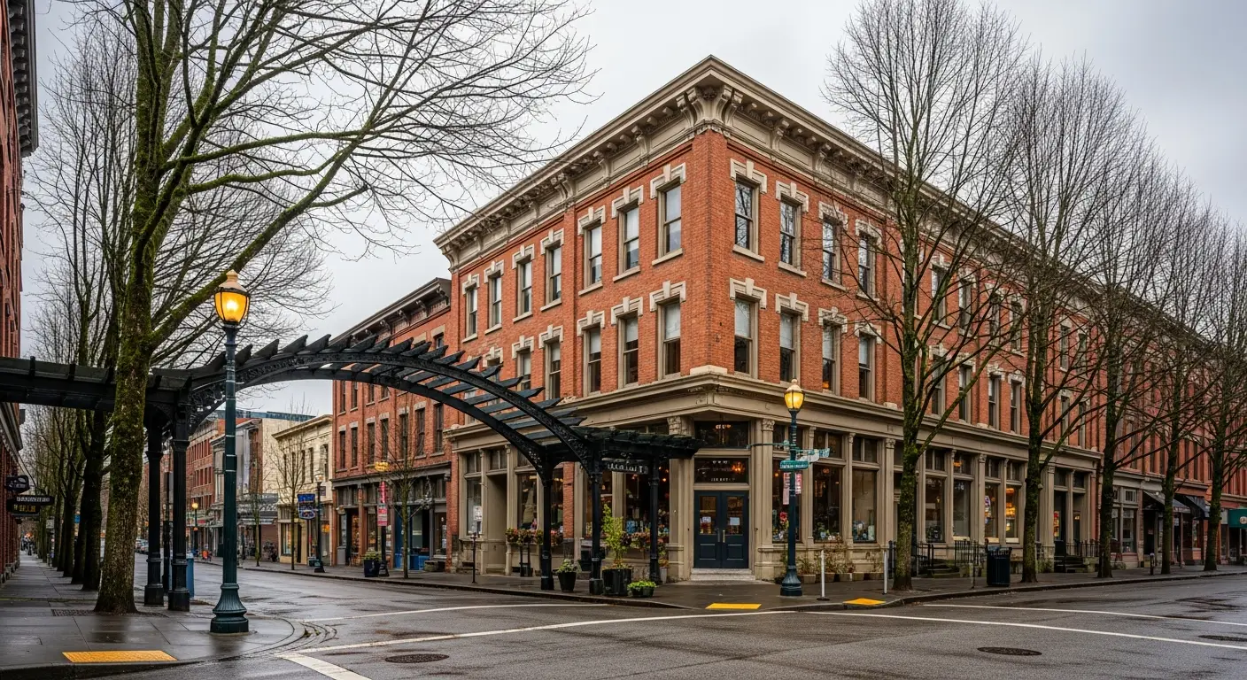 Pioneer Square - Klondike Gold Rush — towns and settlements site in the Pacific Northwest